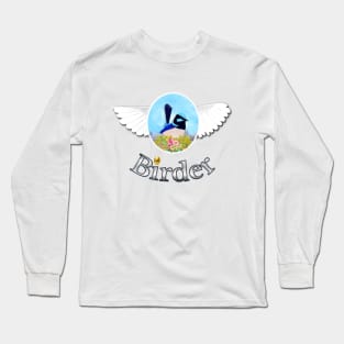 Birder, Bird Lover Long Sleeve T-Shirt